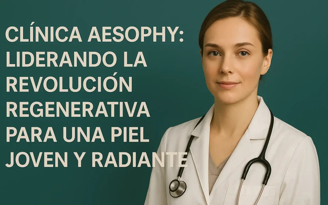 clinica aesophy liderando la revolución regenerativa para una piel joven y radiante